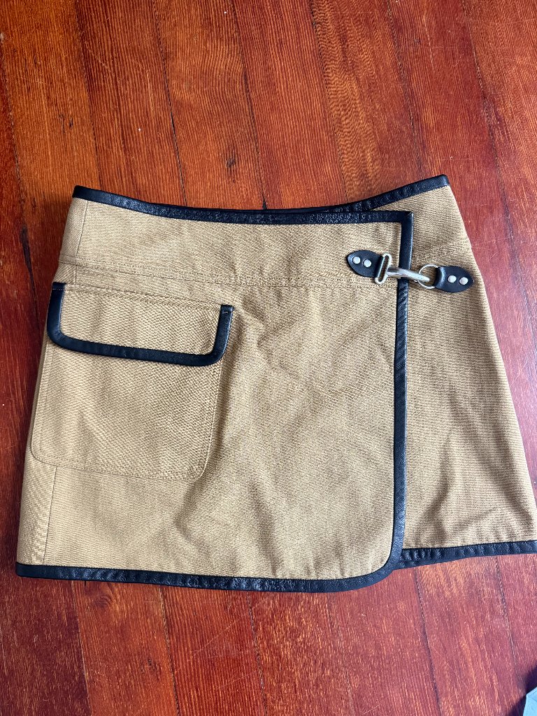 A.L.C. Cami Belted Mini Skirt Size Small